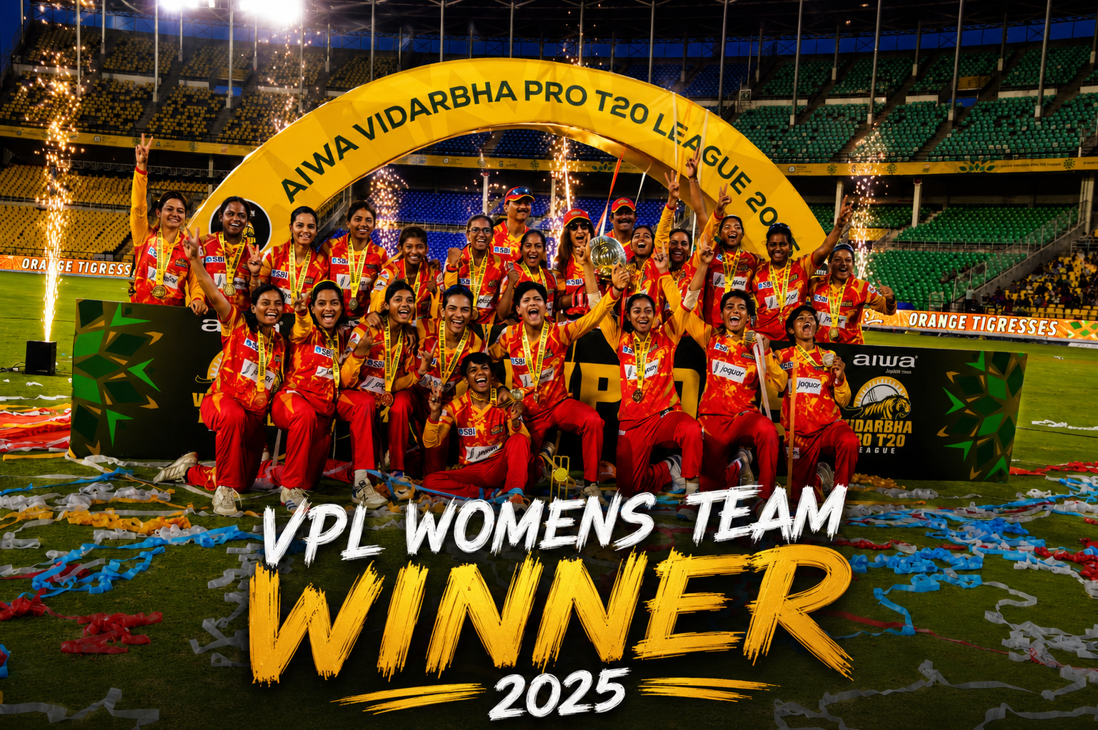 Orange Tigresses Crowned VPL 2025 Champions