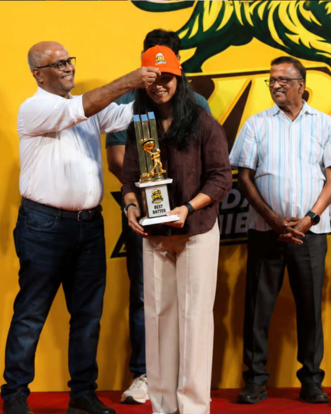 A Daughter's Tribute: Disha Kasat Wins the Orange Cap for Her Father