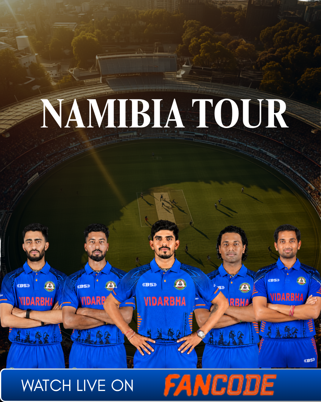 Five Orange Tigers Earn Vidarbha Call-Up for Namibia Tour After Stellar VPL 2026 Campaign